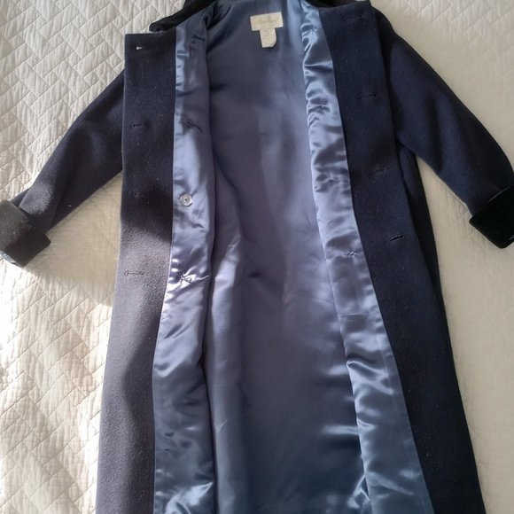 Strasburg Girls' Wool Coat Size 8 - Picture 9 of 11